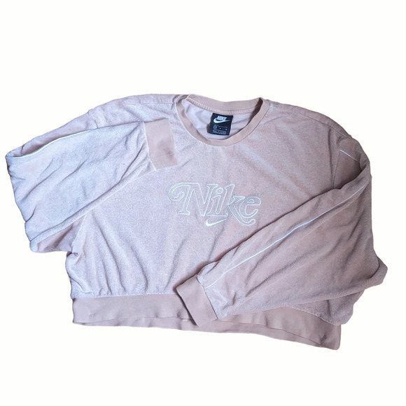 Nike Sportswear Cropped Crew retro vintage look size medium - Picture 2 of 8